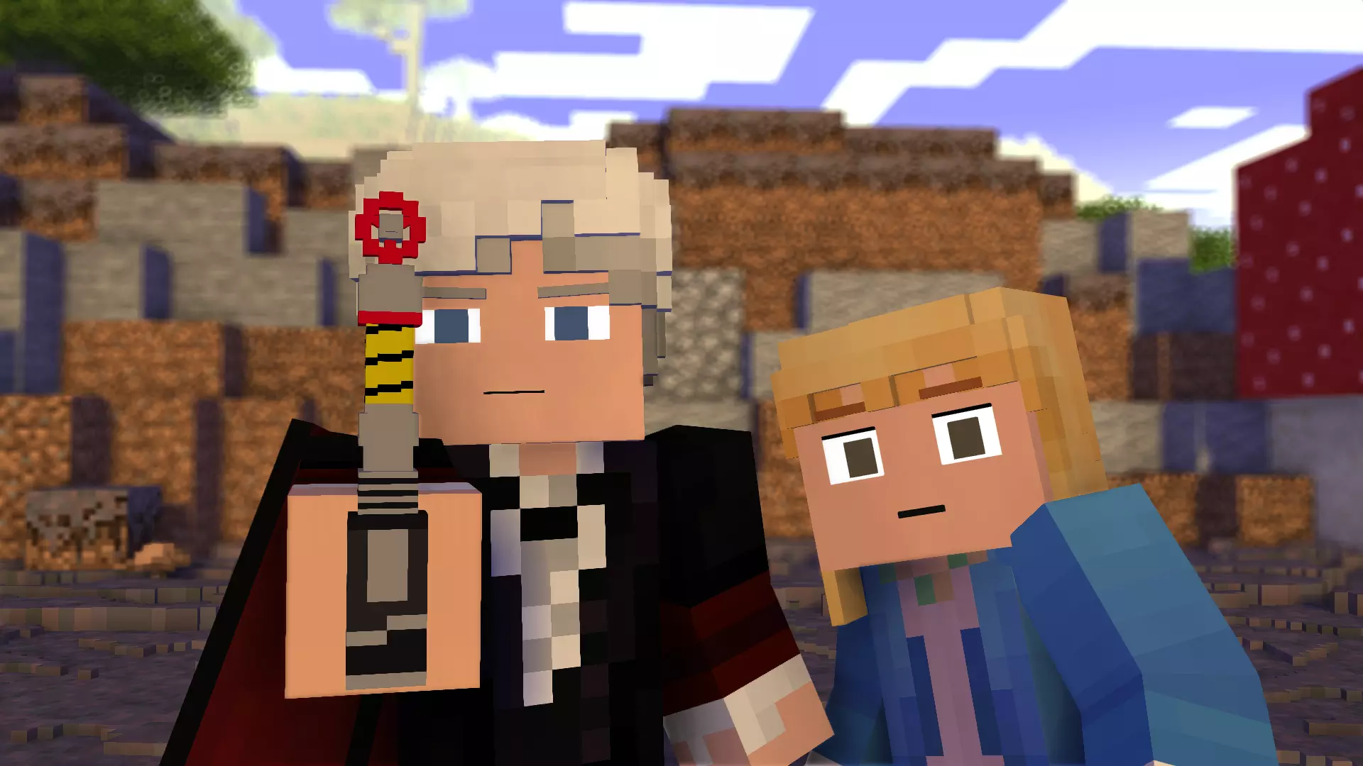 The Third Doctor and Jo