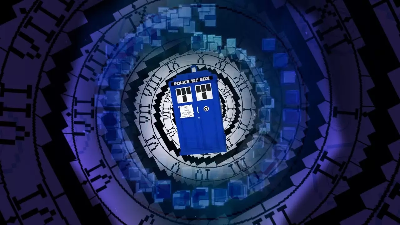 Droste Clock and Vortex